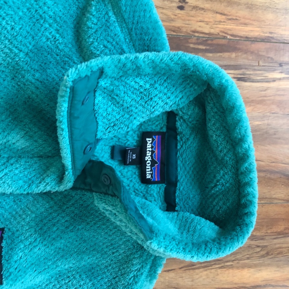 Turquoise Patagonia Fleece